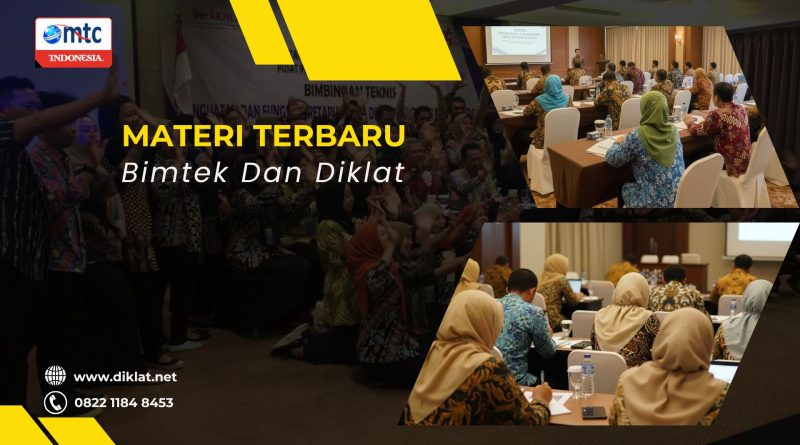 Materi Terbaru Bimtek Dan Diklat