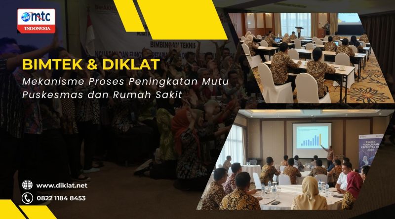 Bimtek & Diklat Mekanisme Proses Peningkatan Mutu Puskesmas dan Rumah Sakit