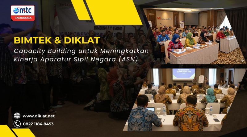 Bimtek & Diklat Capacity Building untuk Meningkatkan Kinerja Aparatur Sipil Negara (ASN)