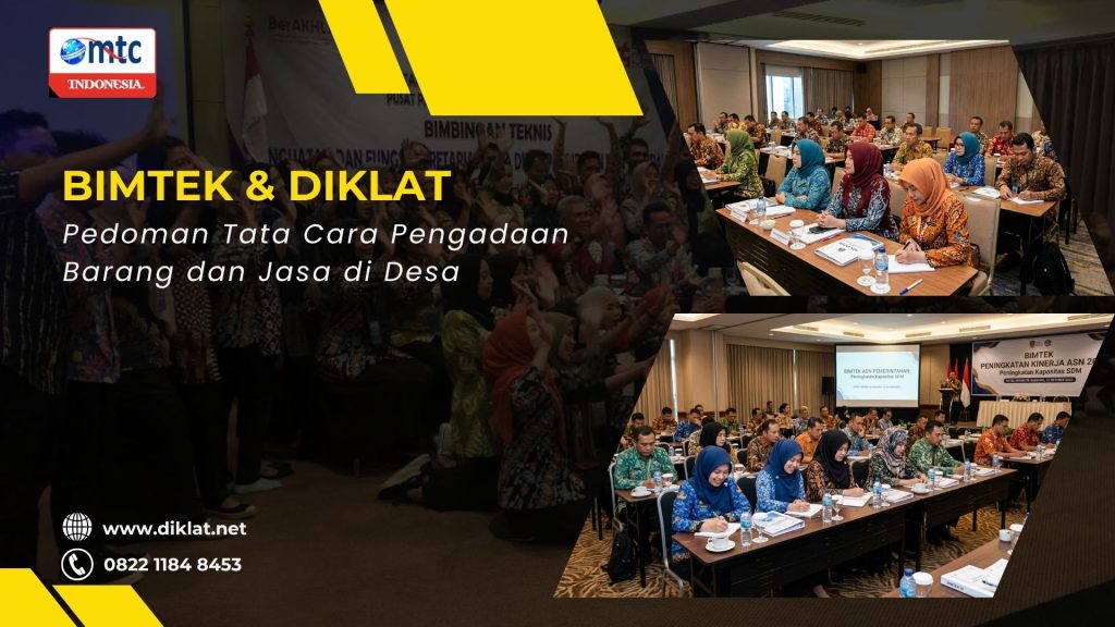 Bimtek & Diklat Pedoman Tata Cara Pengadaan Barang dan Jasa di Desa